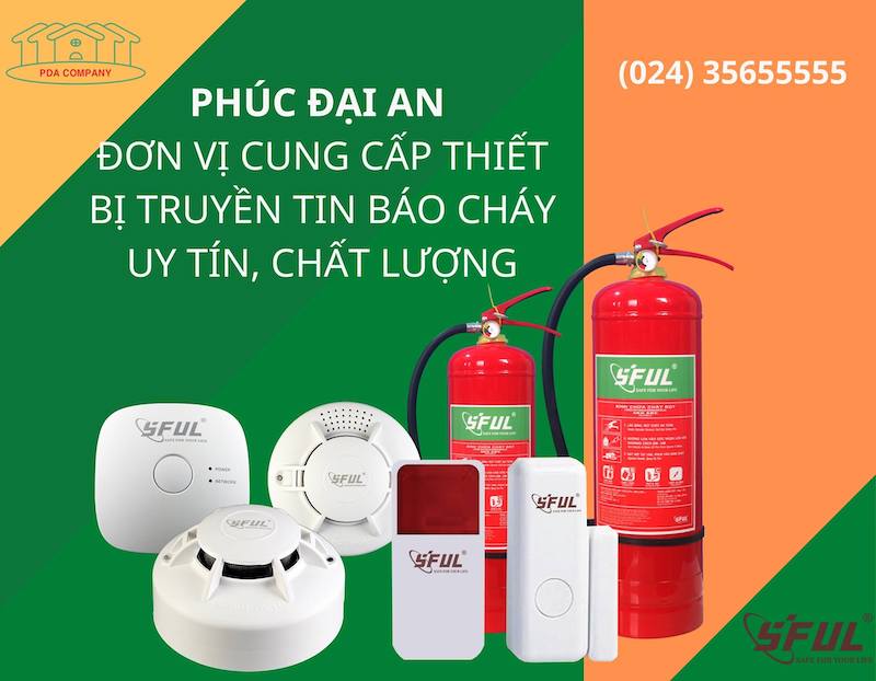 danh sách thiết bị phòng cháy chữa cháy