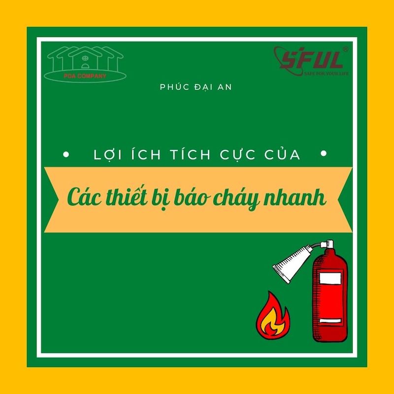 Lợi ích của những thiết bị báo cháy không dây 