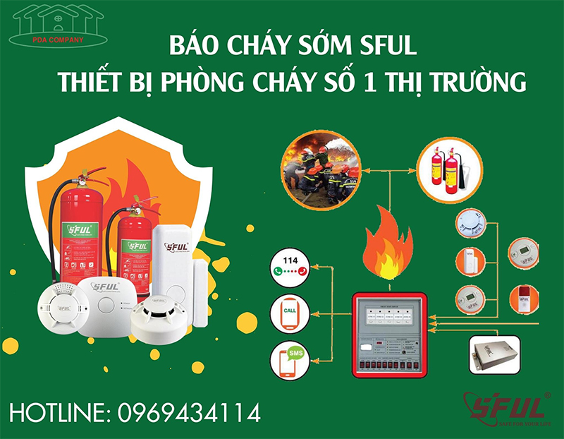 Công ty sản xuất thiết bị phòng cháy chữa cháy