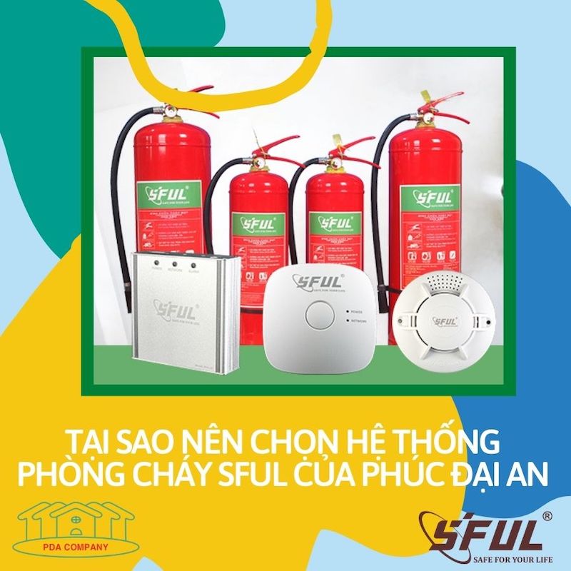 Một số thiết bị phòng cháy chữa cháy gia đình mà bạn nên mua