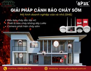 Tối ưu hóa hệ thống cảnh báo cháy sớm cho doanh nghiệp vừa và nhỏ
